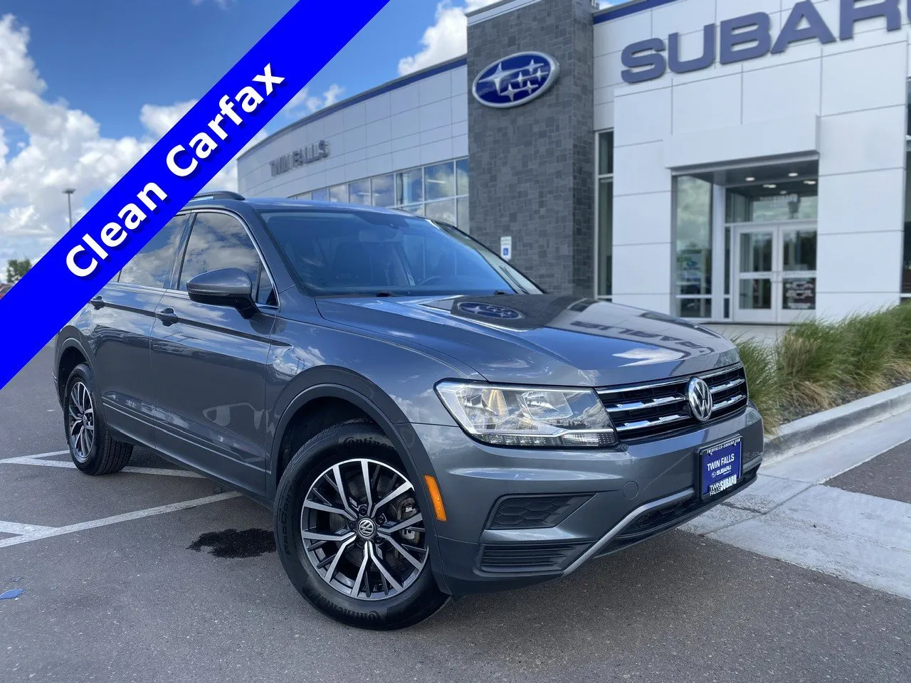 Gray 2019 Volkswagen Tiguan SE for sale in Twin Falls, ID