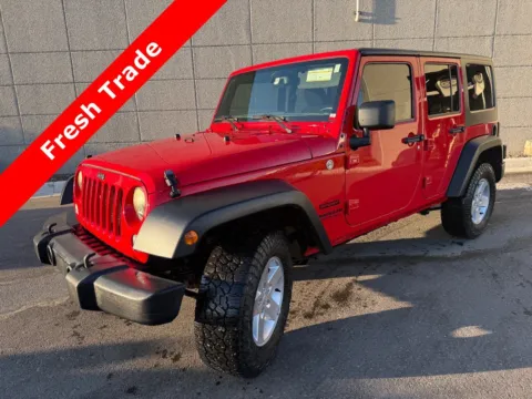 Red 2015 Jeep Wrangler Unlimited Sport for sale in Twin Falls, ID