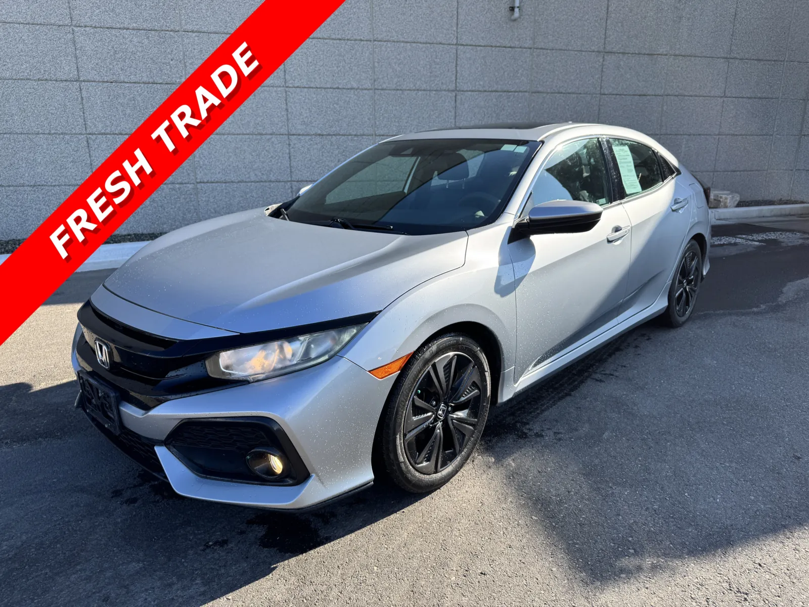 Silver 2019 Honda Civic Hatchback EX for sale in Twin Falls, ID