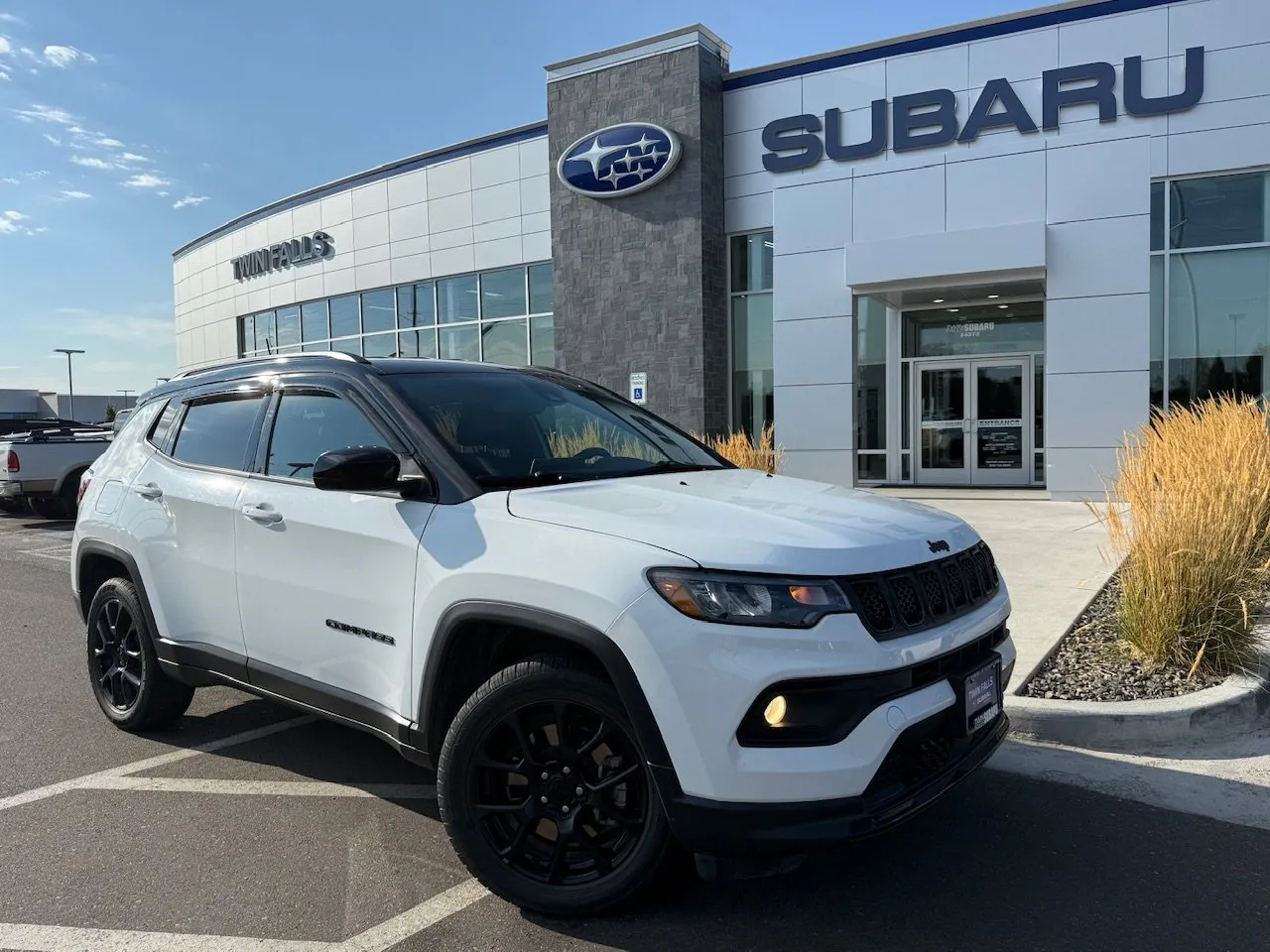 White 2023 Jeep Compass Altitude for sale in Twin Falls, ID