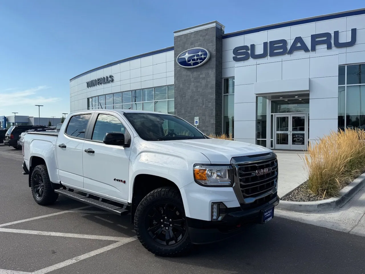 White 2021 GMC Canyon 4WD AT4 w/Cloth for sale in Twin Falls, ID
