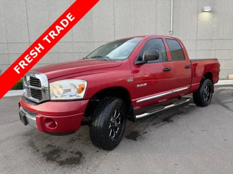 Red 2008 Dodge Ram 1500 Laramie for sale in Twin Falls, ID