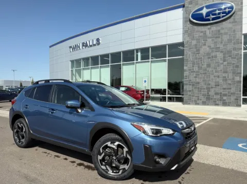 Blue 2023 Subaru Crosstrek Limited for sale in Twin Falls, ID