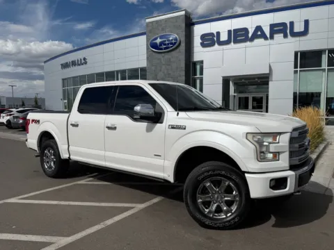White 2015 Ford F-150 Platinum for sale in Twin Falls, ID