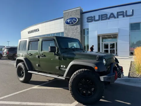 Green 2007 Jeep Wrangler Unlimited X for sale in Twin Falls, ID