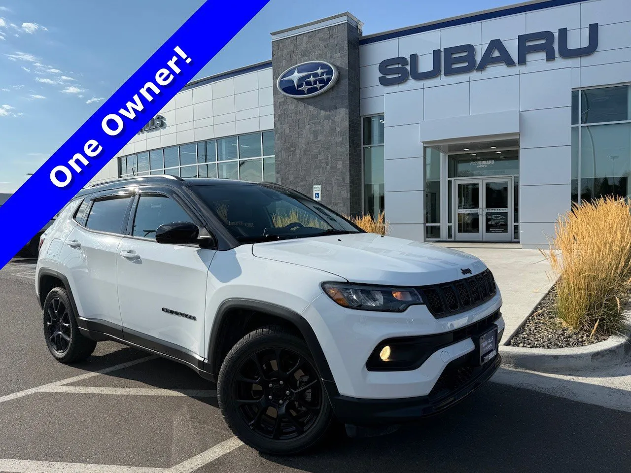 White 2023 Jeep Compass Altitude for sale in Twin Falls, ID