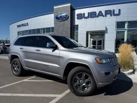 Silver 2018 Jeep Grand Cherokee Overland for sale in Twin Falls, ID