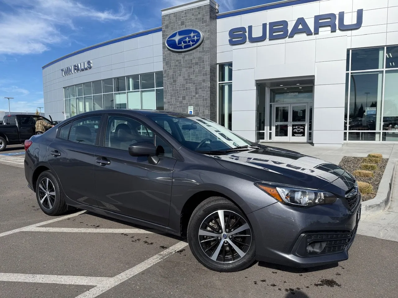 Gray 2022 Subaru Impreza Premium for sale in Twin Falls, ID