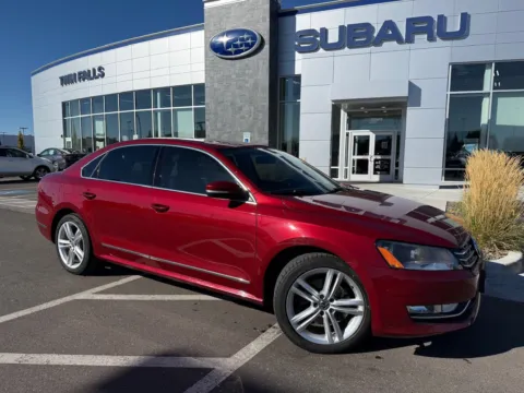 Red 2015 Volkswagen Passat 2.0L TDI SE w/Sunroof & Nav for sale in Twin Falls, ID