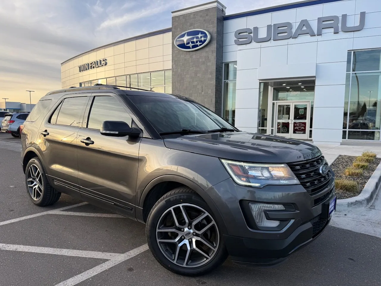Gray 2017 Ford Explorer Sport for sale in Twin Falls, ID