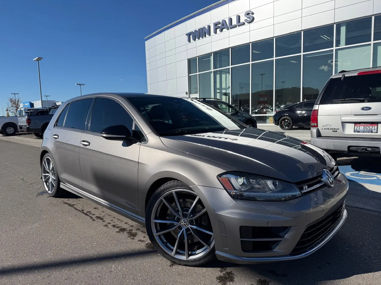 Gray 2017 Volkswagen Golf R DCC & Navigation 4Motion for sale in Twin Falls, ID