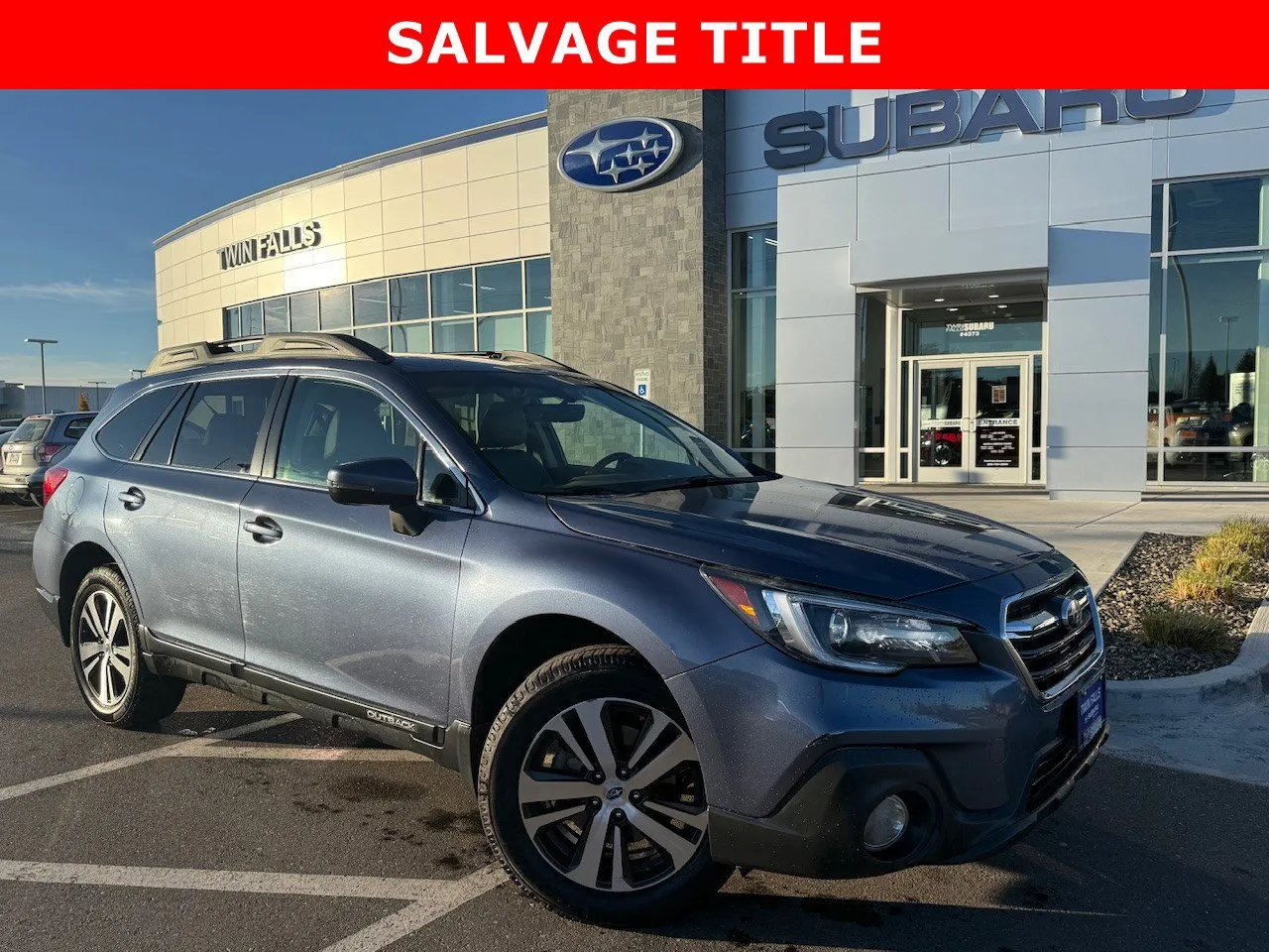 Blue 2018 Subaru Outback Limited for sale in Twin Falls, ID