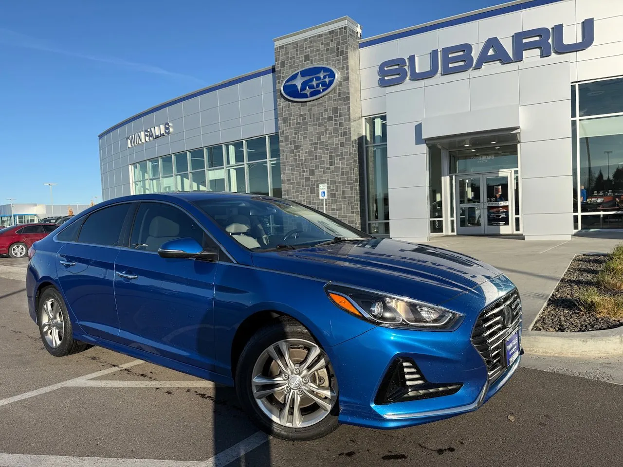 Blue 2018 Hyundai Sonata SEL for sale in Twin Falls, ID