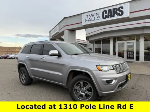 Silver 2018 Jeep Grand Cherokee Overland for sale in Twin Falls, ID
