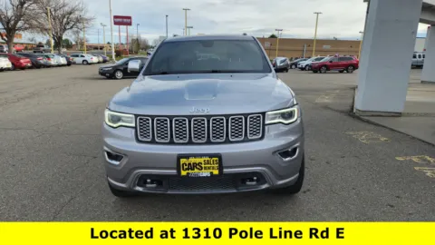 Silver 2018 Jeep Grand Cherokee Overland for sale in Twin Falls, ID