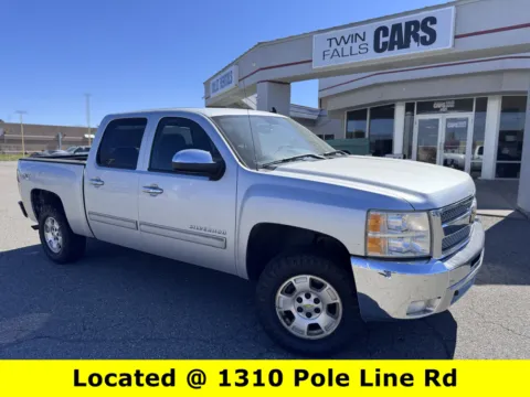Silver 2013 Chevrolet Silverado 1500 LT for sale in Twin Falls, ID