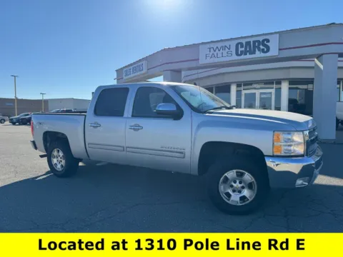 Silver 2013 Chevrolet Silverado 1500 LT for sale in Twin Falls, ID