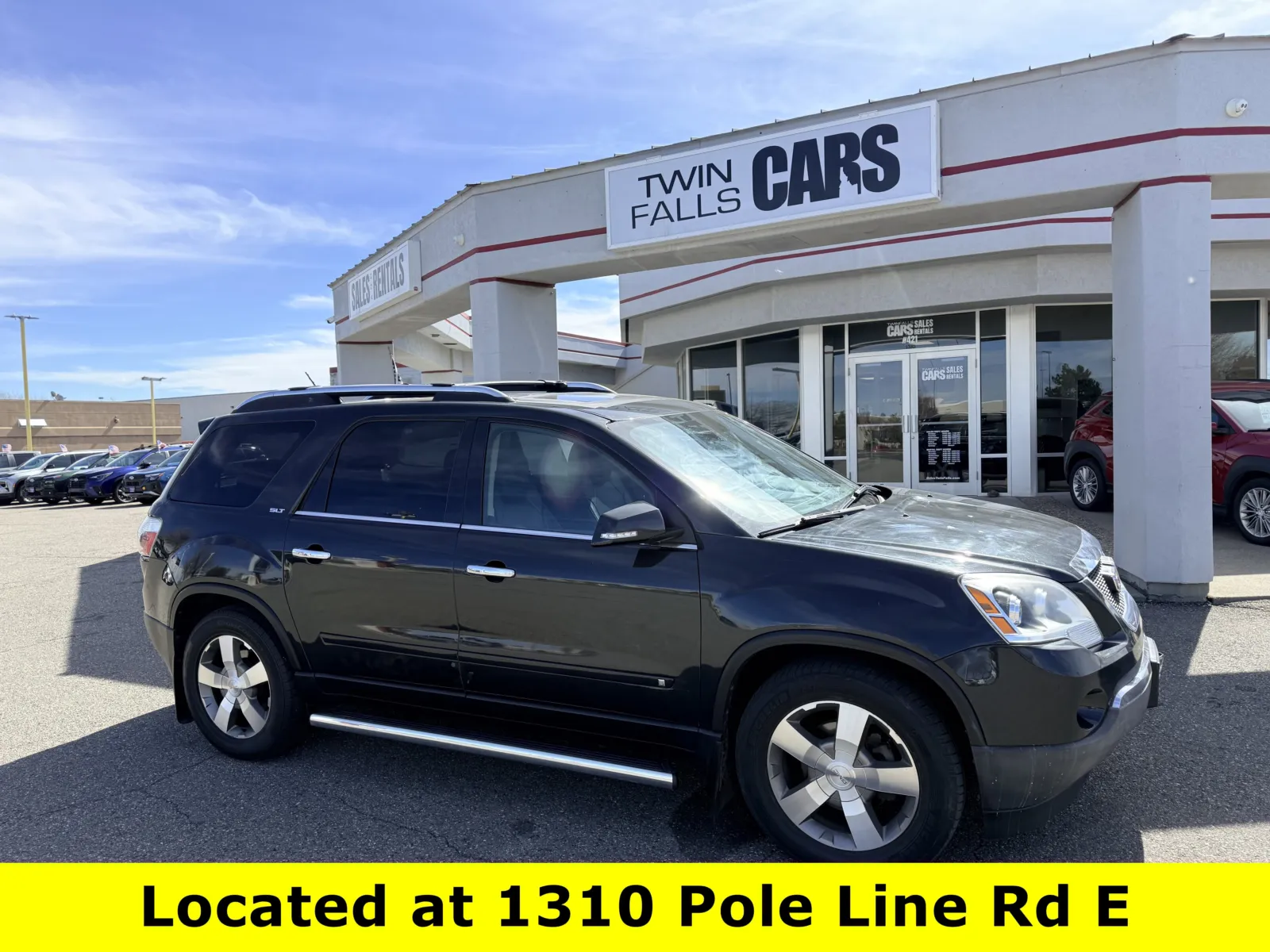 Black 2009 GMC Acadia SLT2 for sale in Twin Falls, ID