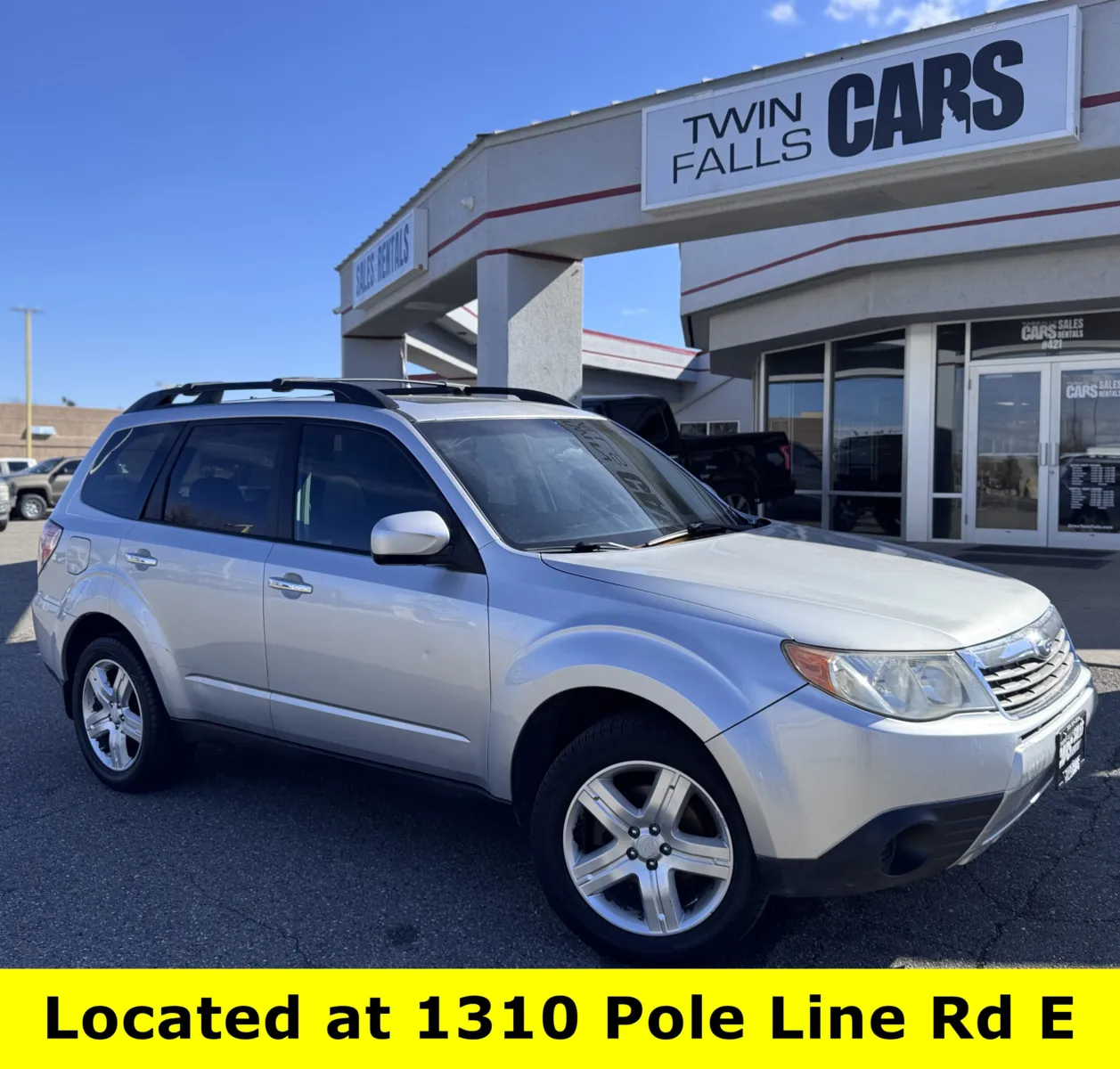 Silver 2010 Subaru Forester 2.5X Premium for sale in Twin Falls, ID