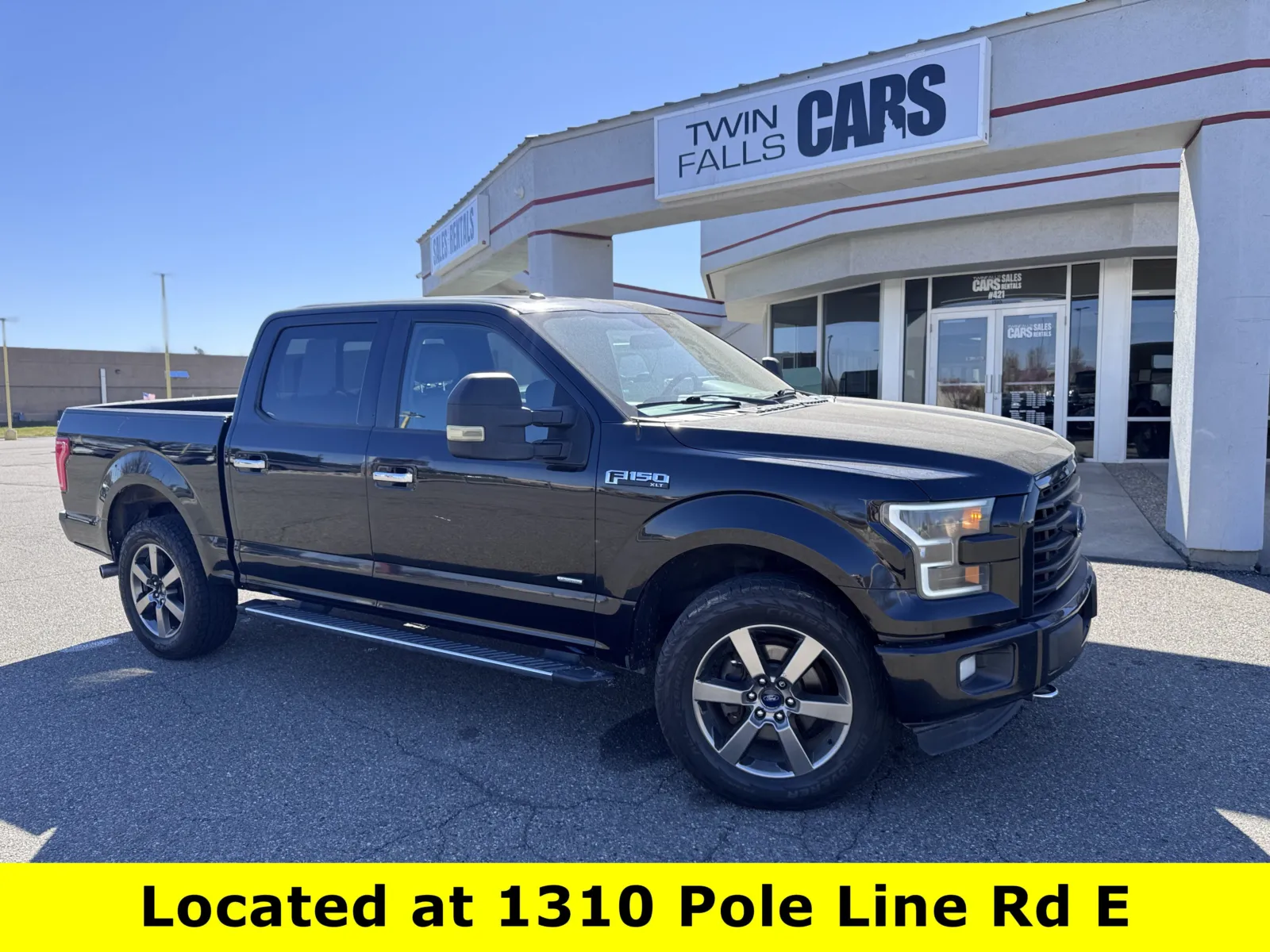 Black 2016 Ford F-150 XLT for sale in Twin Falls, ID