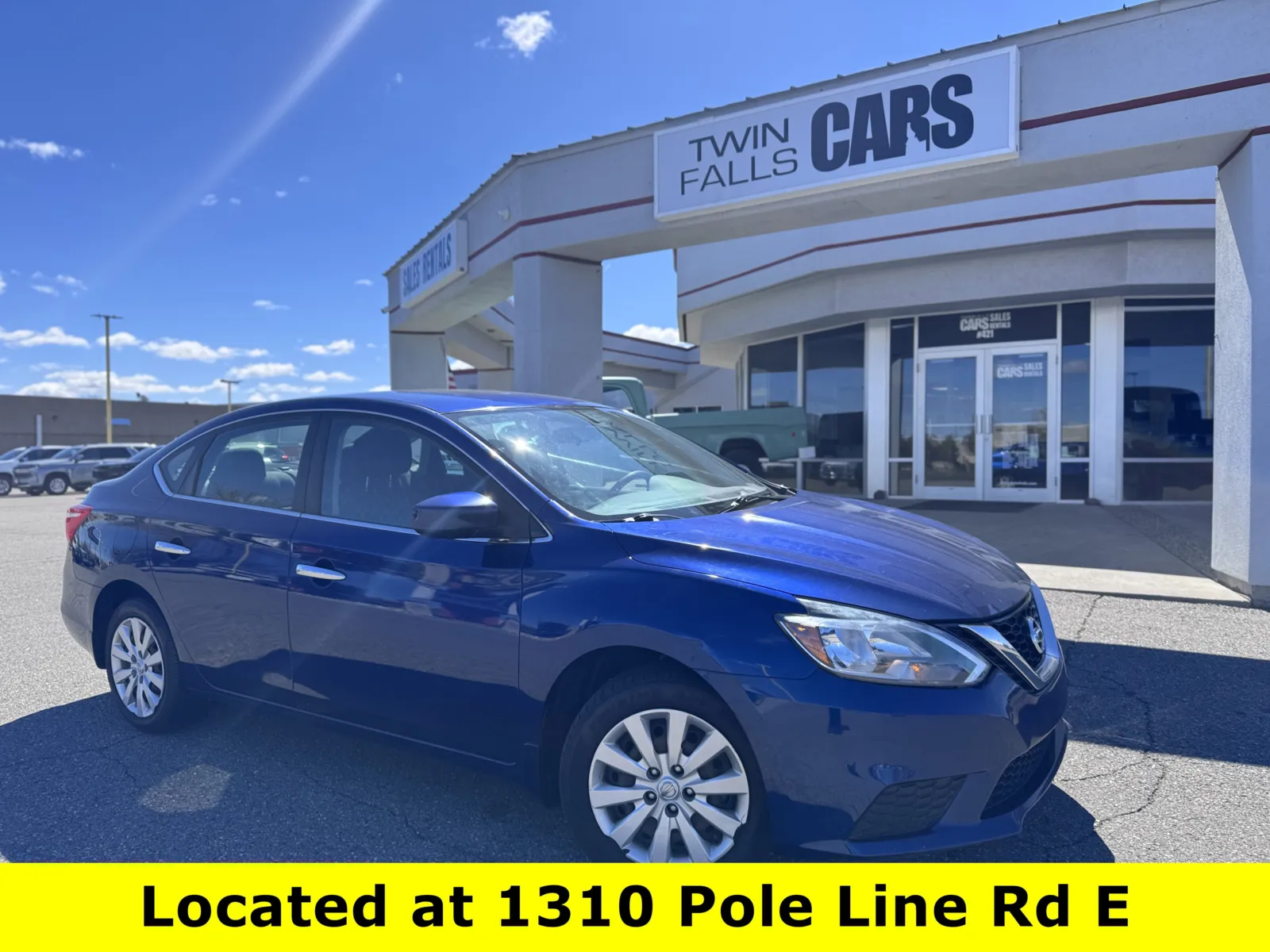 Blue 2019 Nissan Sentra S for sale in Twin Falls, ID