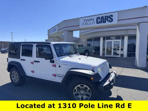 White 2015 Jeep Wrangler Unlimited Rubicon for sale in Twin Falls, ID