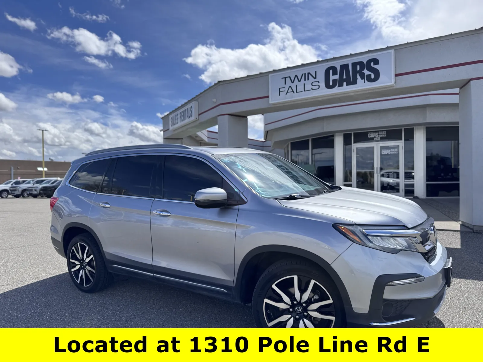 Silver 2021 Honda Pilot Touring 8-Passenger for sale in Twin Falls, ID