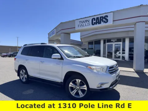White 2011 Toyota Highlander Limited for sale in Twin Falls, ID