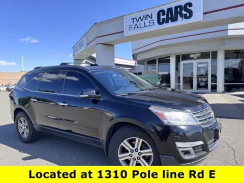 Black 2016 Chevrolet Traverse LT for sale in Twin Falls, ID