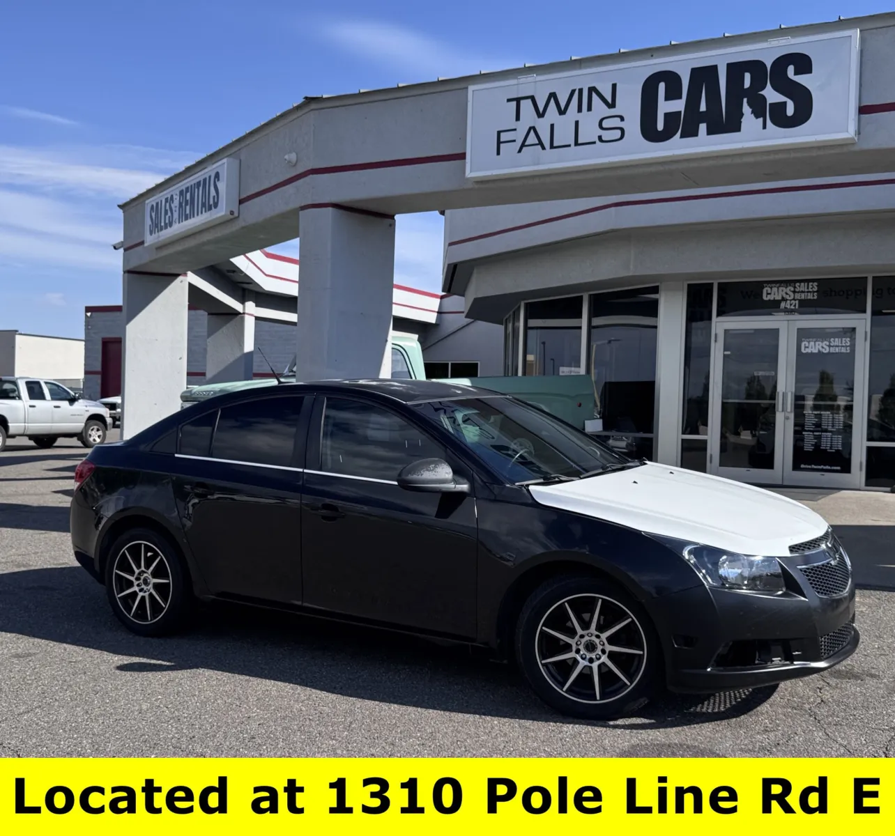 Black 2011 Chevrolet Cruze LT w/2LT for sale in Twin Falls, ID