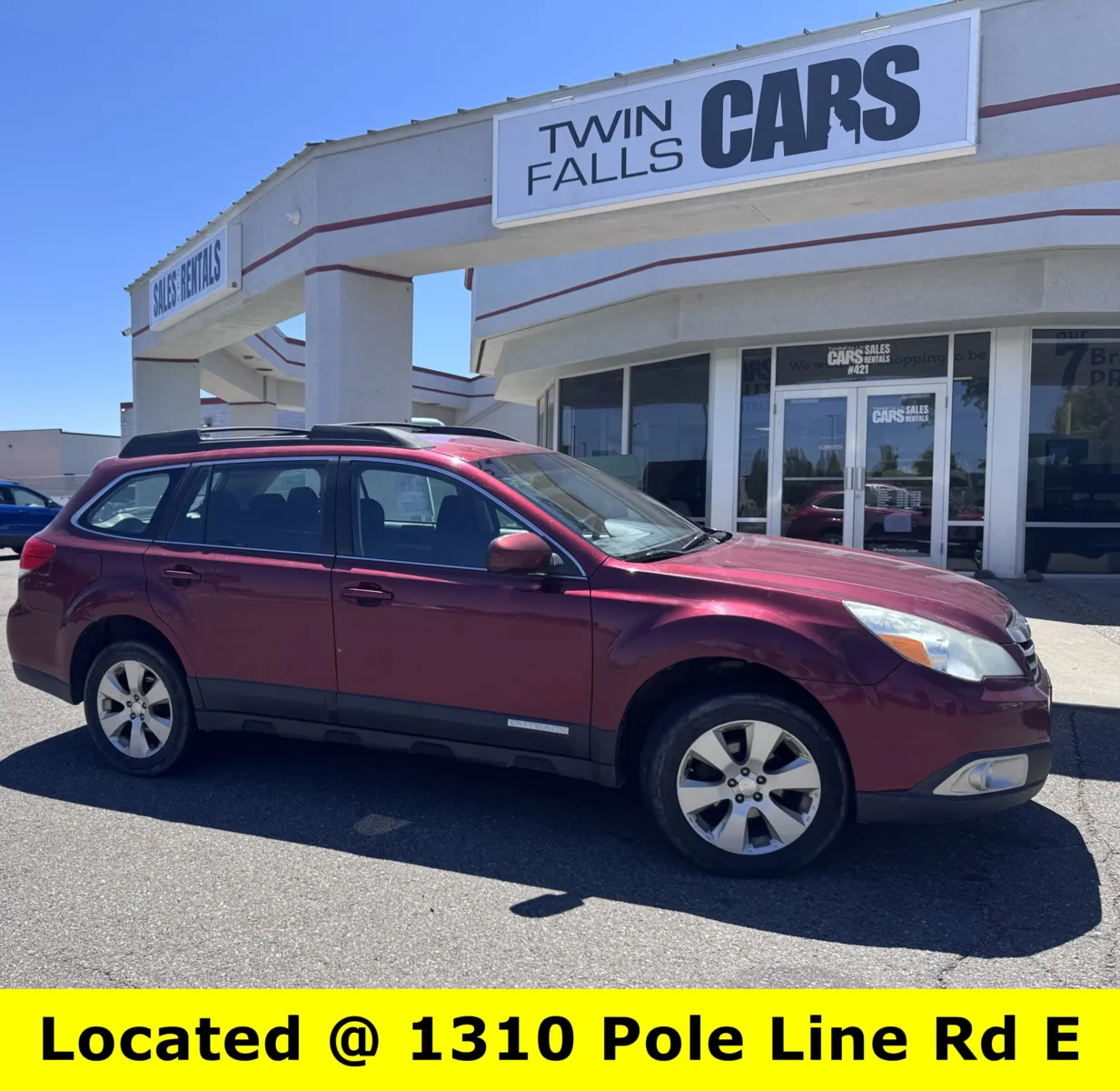 Red 2012 Subaru Outback 2.5i for sale in Twin Falls, ID