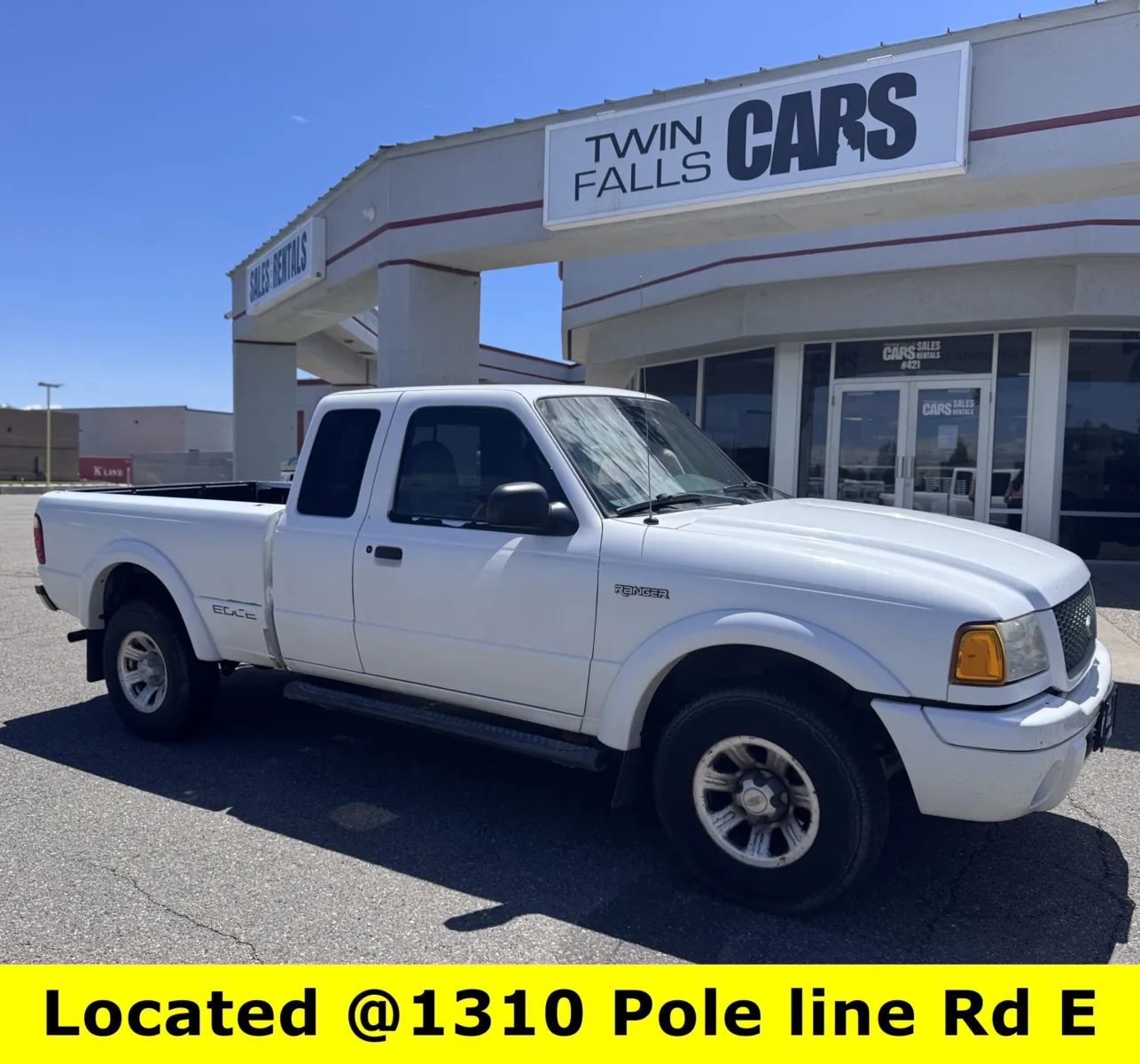 White 2001 Ford Ranger Edge for sale in Twin Falls, ID