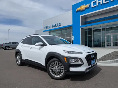White 2021 Hyundai Kona SEL Plus for sale in Twin Falls, ID