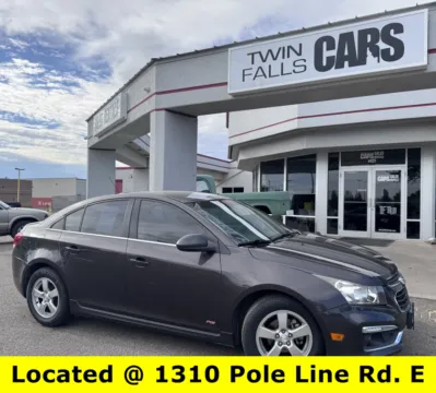 Gray 2015 Chevrolet Cruze LT for sale in Twin Falls, ID
