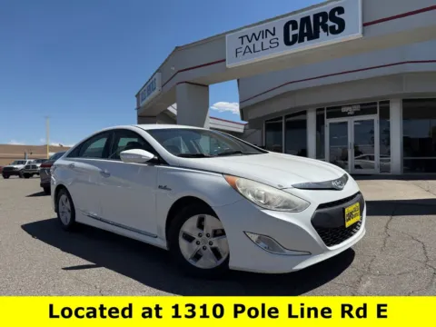 White 2012 Hyundai Sonata Hybrid for sale in Twin Falls, ID