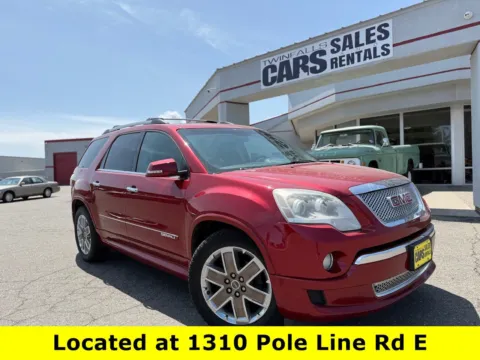 Red 2012 GMC Acadia Denali for sale in Twin Falls, ID