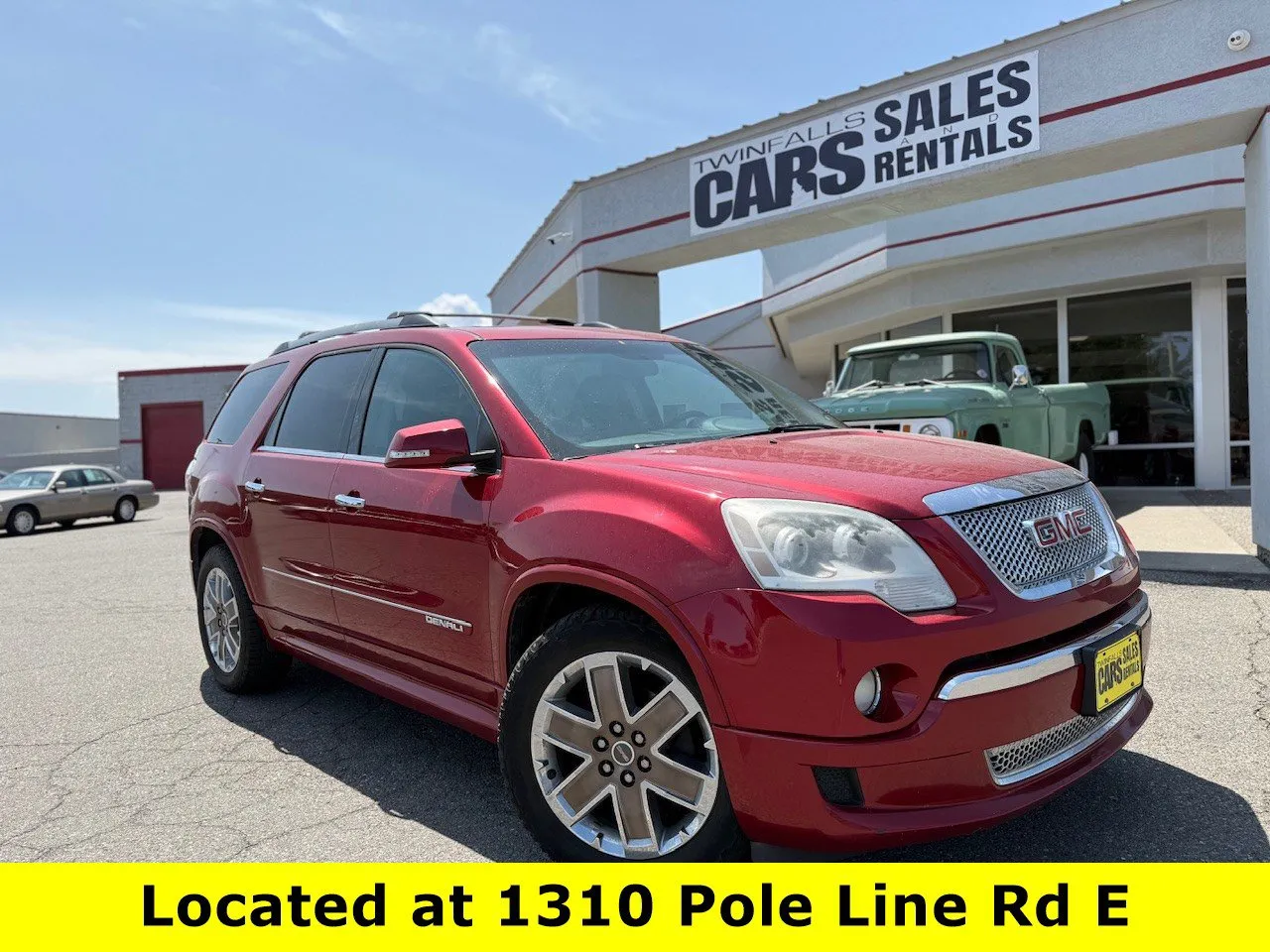 Red 2012 GMC Acadia Denali for sale in Twin Falls, ID