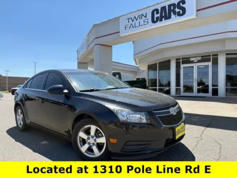 Black 2014 Chevrolet Cruze 1LT for sale in Twin Falls, ID