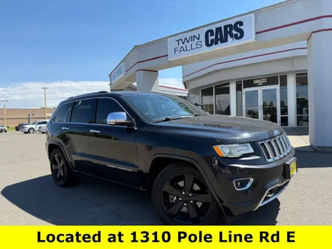 Black 2015 Jeep Grand Cherokee Overland for sale in Twin Falls, ID