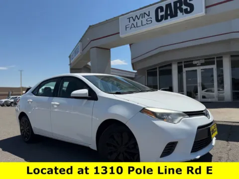 White 2016 Toyota Corolla LE for sale in Twin Falls, ID