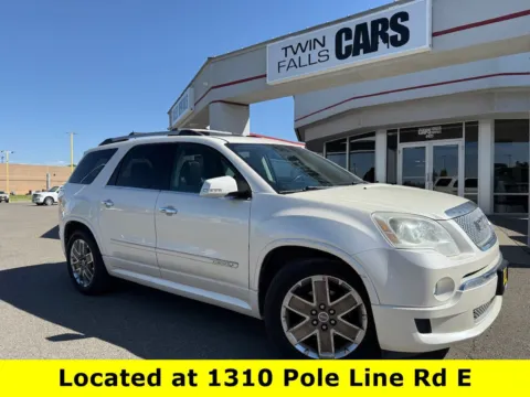 White 2012 GMC Acadia Denali for sale in Twin Falls, ID