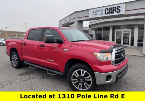 Red 2010 Toyota Tundra 4WD Truck Grade for sale in Twin Falls, ID