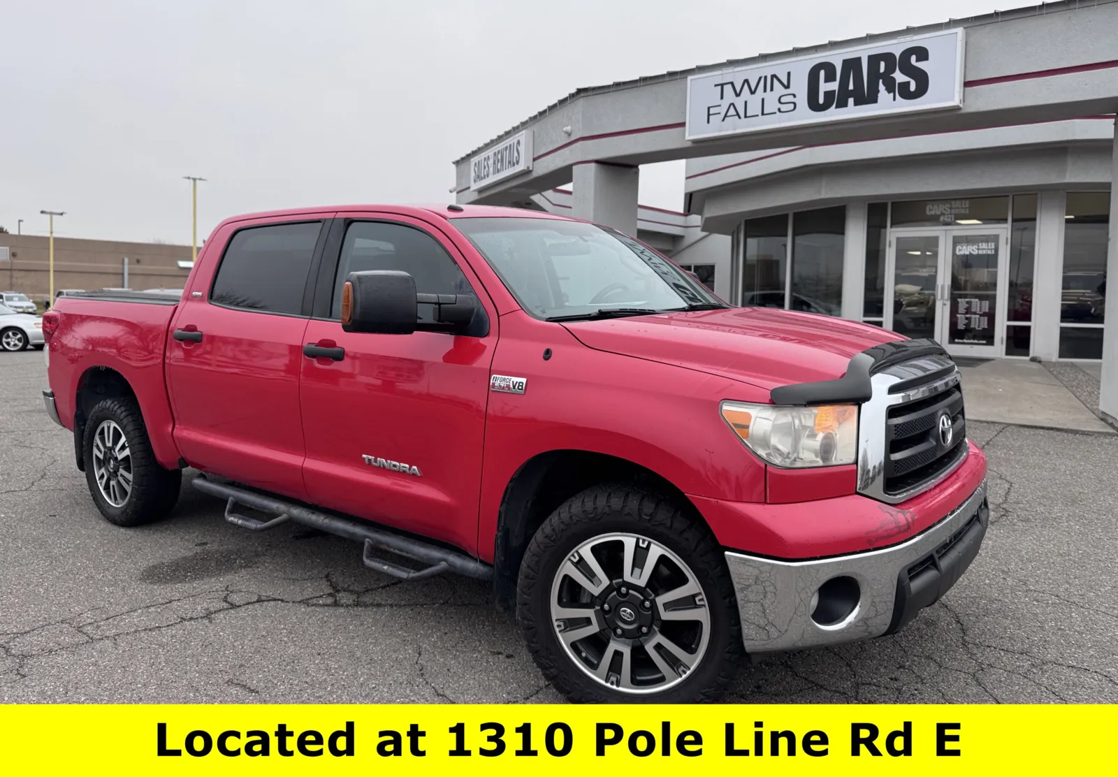 Red 2010 Toyota Tundra 4WD Truck Grade for sale in Twin Falls, ID