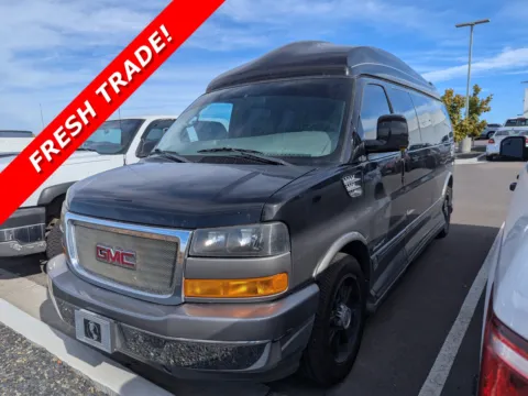 Black 2011 GMC Savana Cargo Van YF7 Upfitter for sale in Twin Falls, ID