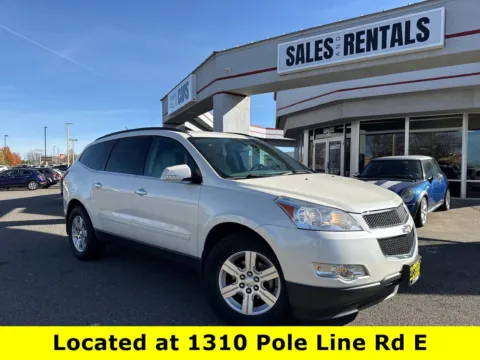 White 2012 Chevrolet Traverse LT w/2LT for sale in Twin Falls, ID