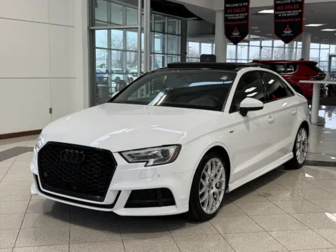 White 2020 Audi A3 Sedan S line Premium for sale in Lincoln, NE