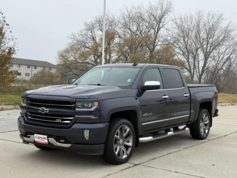 Blue 2018 Chevrolet Silverado 1500 LTZ for sale in Lincoln, NE