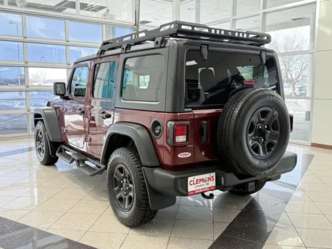 Another view of 2021 Jeep Wrangler Unlimited Sport for sale in Lincoln, NE at Clemons Mitsubishi