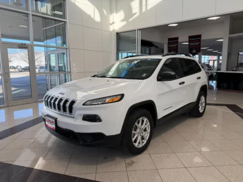 White 2017 Jeep Cherokee Sport for sale in Lincoln, NE