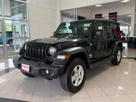 Black 2018 Jeep Wrangler Unlimited Sport S for sale in Lincoln, NE